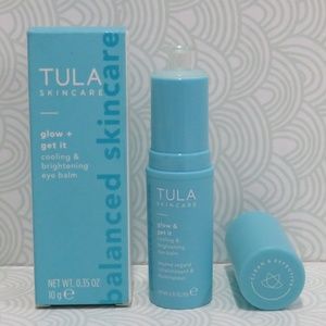 TULA SKINCARE💥GLOW + GET IT COOLING & BRIGHTENING EYE BALM 0.35 OZ💥